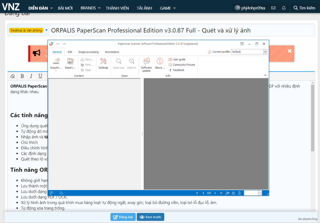 ORPALIS PaperScan Professional 4.0.10 Crack Con Chiave di Licenza [Ultima]